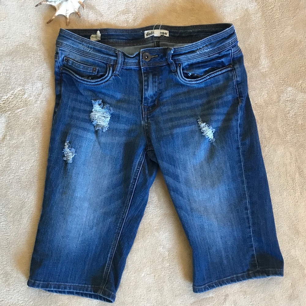 Last chance! Denim Dollhouse High Waist Shorts